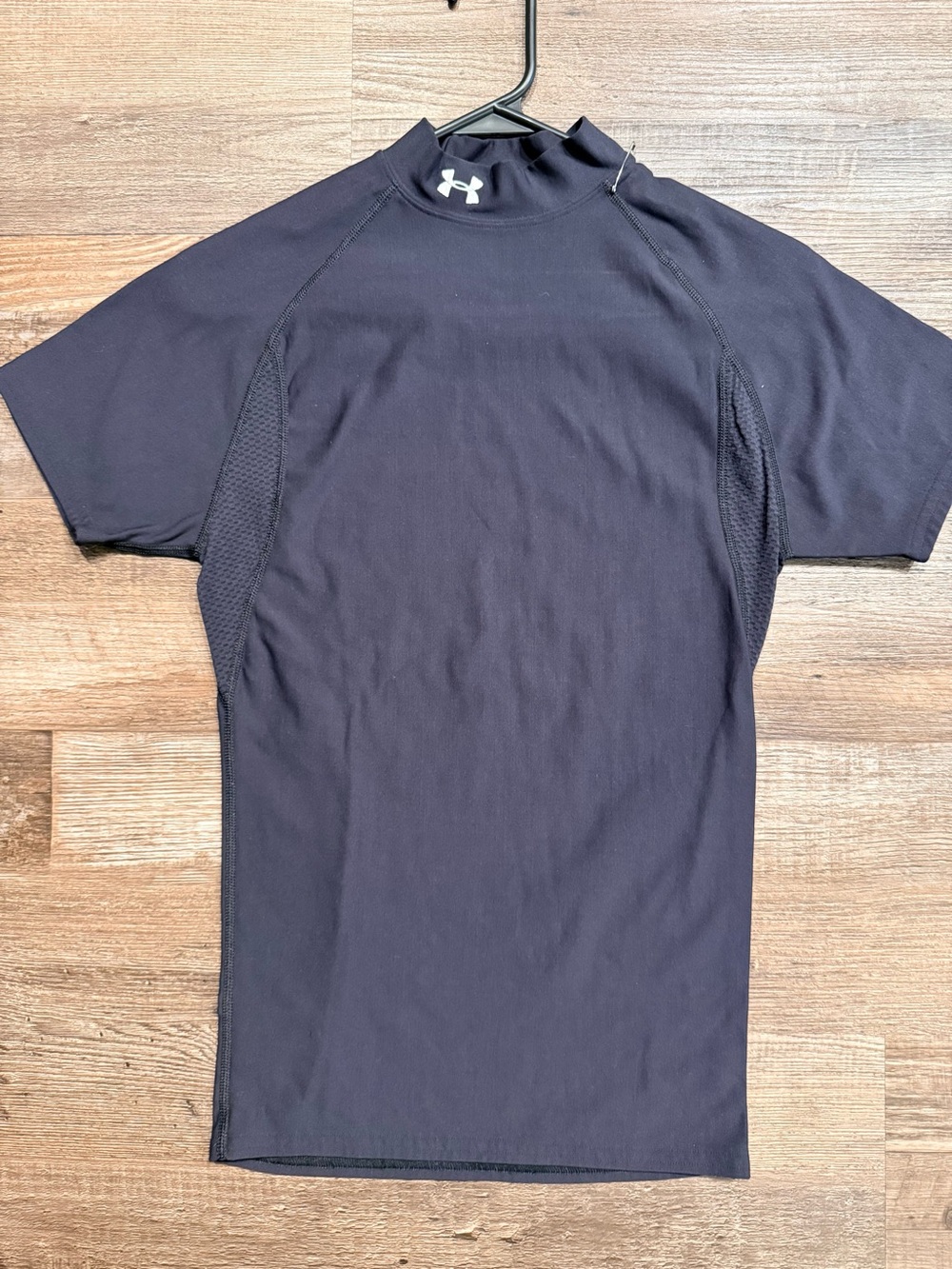 Under Armour Black Short-Sleeve Compression Performance Tee